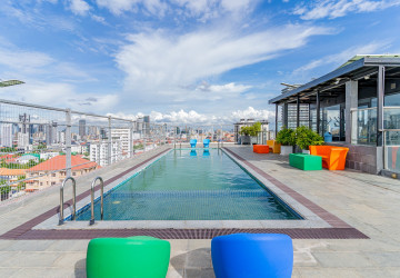 Duplex 2 Bedroom Penthouse Serviced Apartment For Rent - Boeung Kak 1, Phnom Penh thumbnail