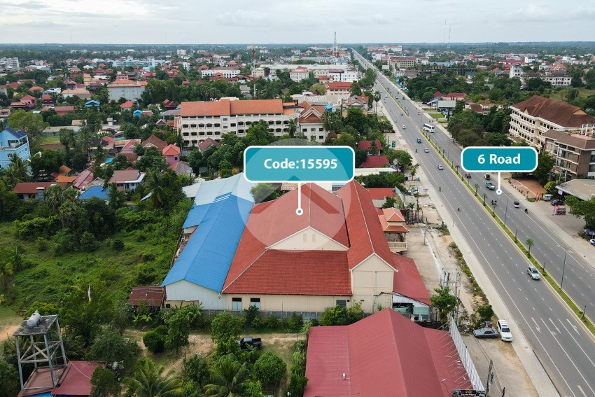 3000 Sqm Commercial Space For Rent - Svay Dangkum, Siem Reap