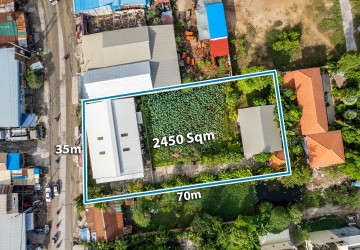 2100 Sqm Commercial Land with Warehouse For Rent - Krang Thnong, Phnom Penh thumbnail