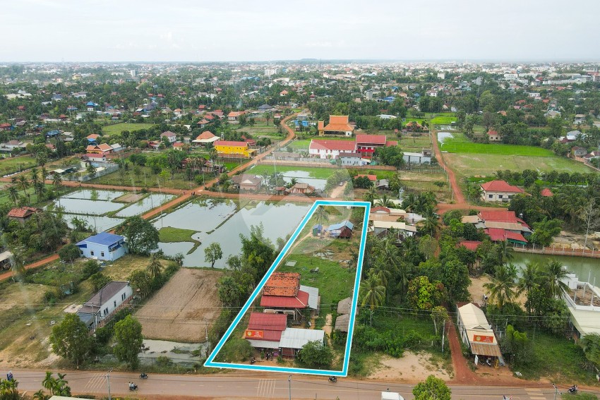 2918 Sqm Residential Land For Sale - Chreav, Siem Reap