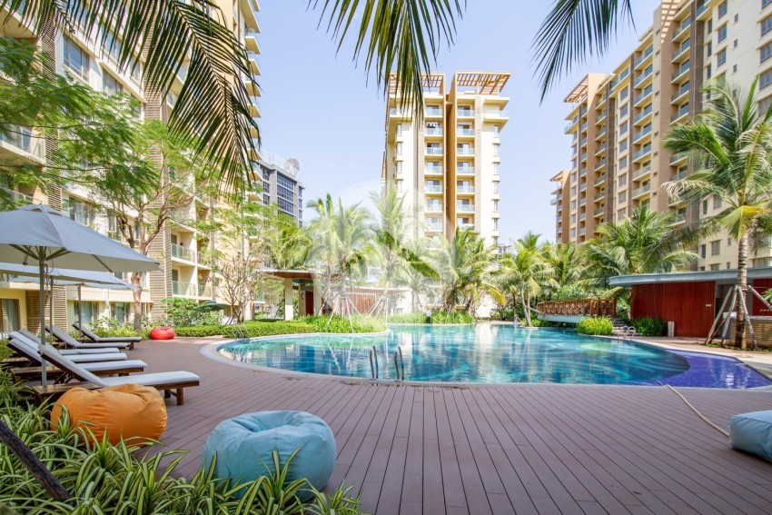 17th Floor 2 Bedroom Duplex Penthouse For Sale - One Park, Srah Chork, Phnom Penh