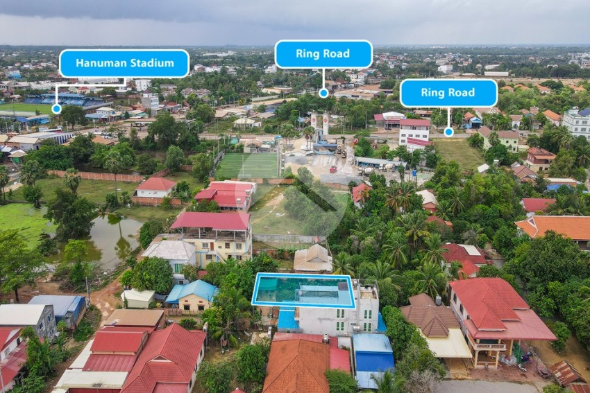 585 Sqm Residential Land For Sale - Svay Dangkum, Siem Reap