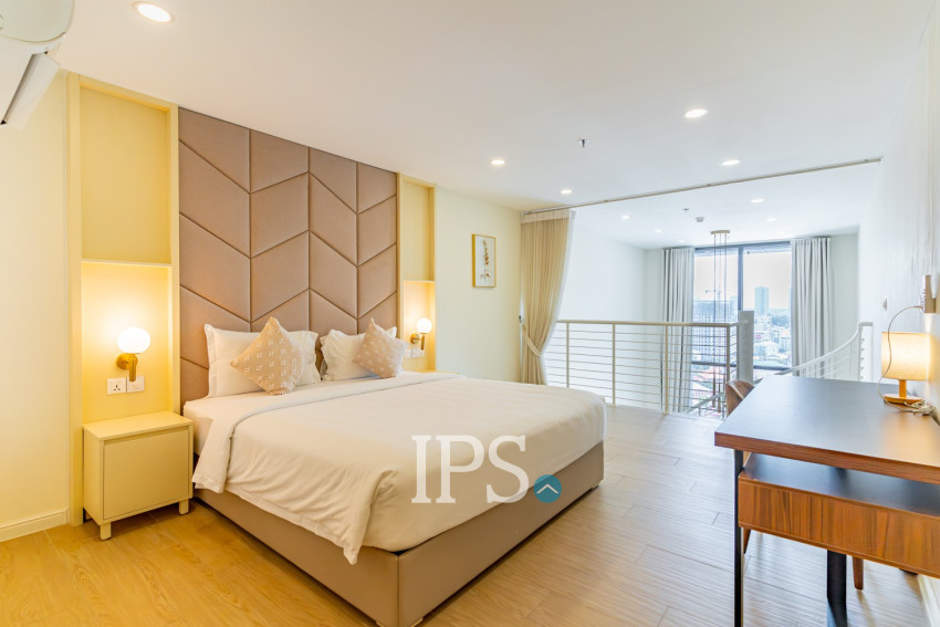 Loft 1 Bedroom Serviced  Apartment For Rent - Boeung Kak 1, Phnom Penh