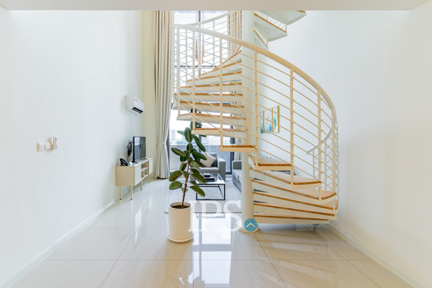 Loft 1 Bedroom Serviced  Apartment For Rent - Boeung Kak 1, Phnom Penh