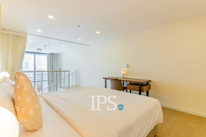 Loft 1 Bedroom Serviced  Apartment For Rent - Boeung Kak 1, Phnom Penh