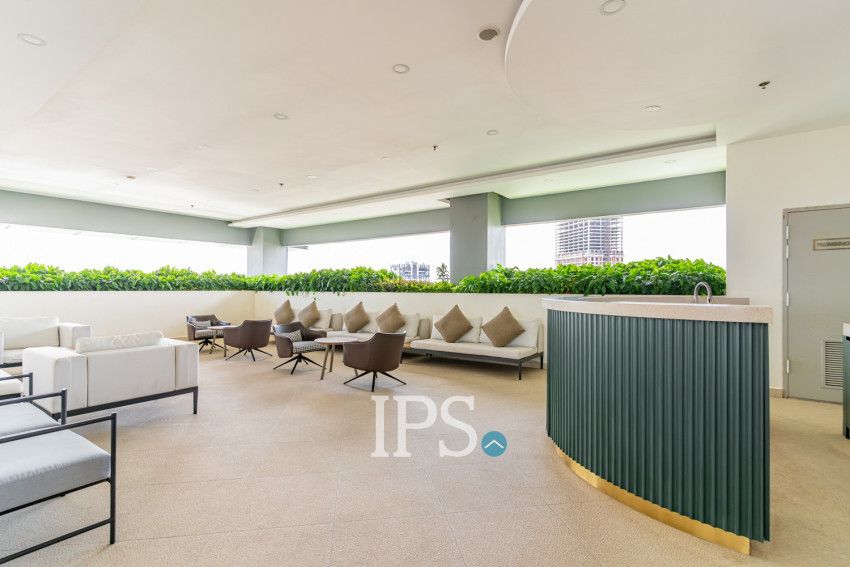 Loft 1 Bedroom Serviced  Apartment For Rent - Boeung Kak 1, Phnom Penh