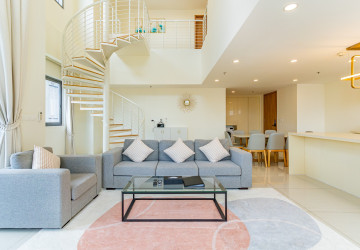 Duplex 3 Bedroom Serviced Apartment For Rent - Boeung Kak 1, Phnom Penh thumbnail