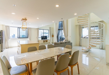 Duplex 3 Bedroom Serviced Apartment For Rent - Boeung Kak 1, Phnom Penh thumbnail