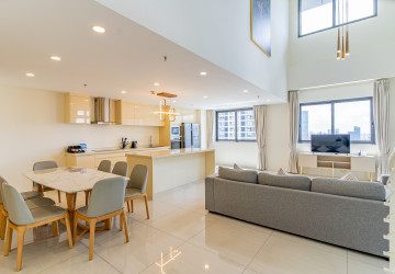 Duplex 3 Bedroom Serviced Apartment For Rent - Boeung Kak 1, Phnom Penh thumbnail