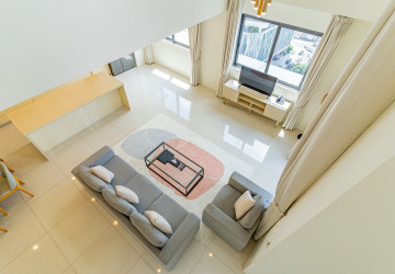 Duplex 3 Bedroom Serviced Apartment For Rent - Boeung Kak 1, Phnom Penh thumbnail