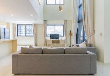 Duplex 3 Bedroom Serviced Apartment For Rent - Boeung Kak 1, Phnom Penh thumbnail