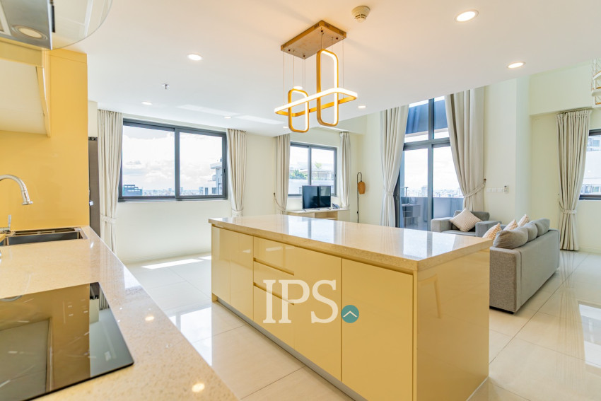 Duplex 3 Bedroom Serviced Apartment For Rent - Boeung Kak 1, Phnom Penh