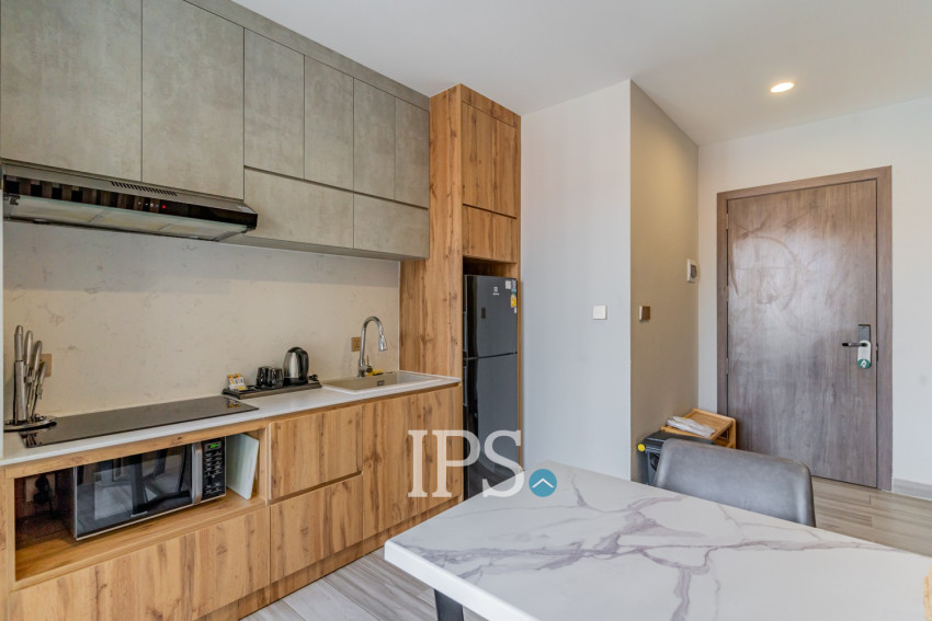 40 Sqm Studio Apartment For Rent - Boeung Kak 2, Phnom Penh