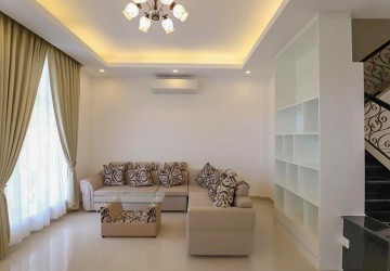 3 Bedroom Twin Villa For Rent - Sen Sok, Phnom Penh thumbnail