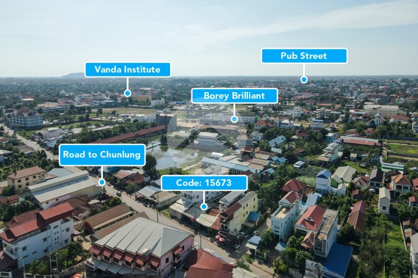 66 Sqm Commercial Land For Sale - Sala Kamreuk, Siem Reap