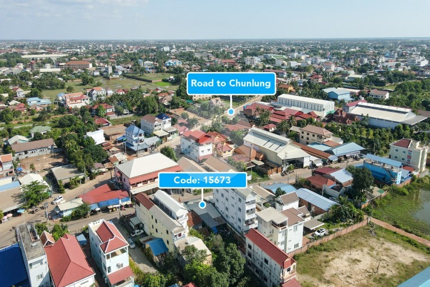 66 Sqm Commercial Land For Sale - Sala Kamreuk, Siem Reap