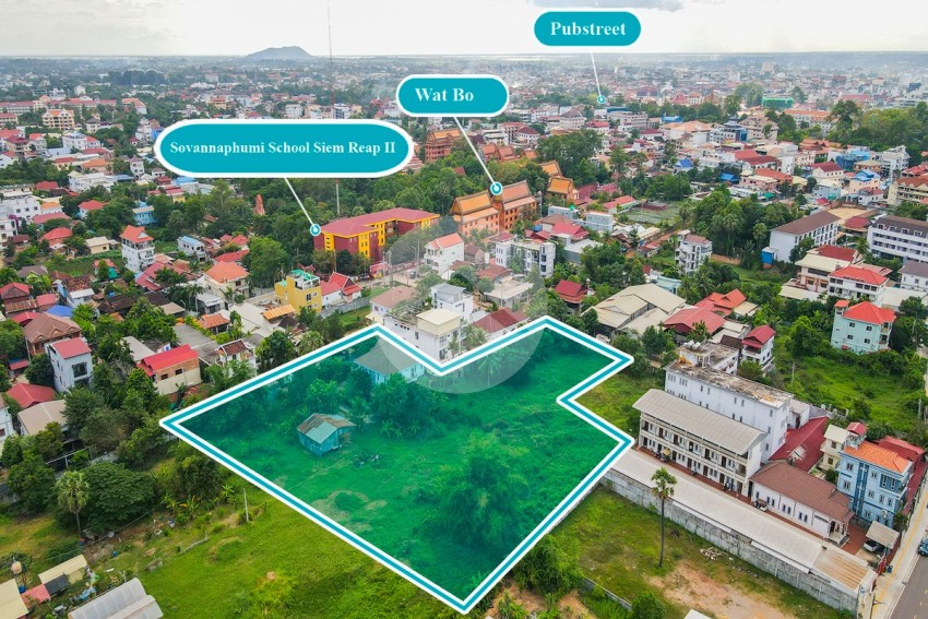 6530 Sqm Residential Land For Sale - Wat Bo, Siem Reap