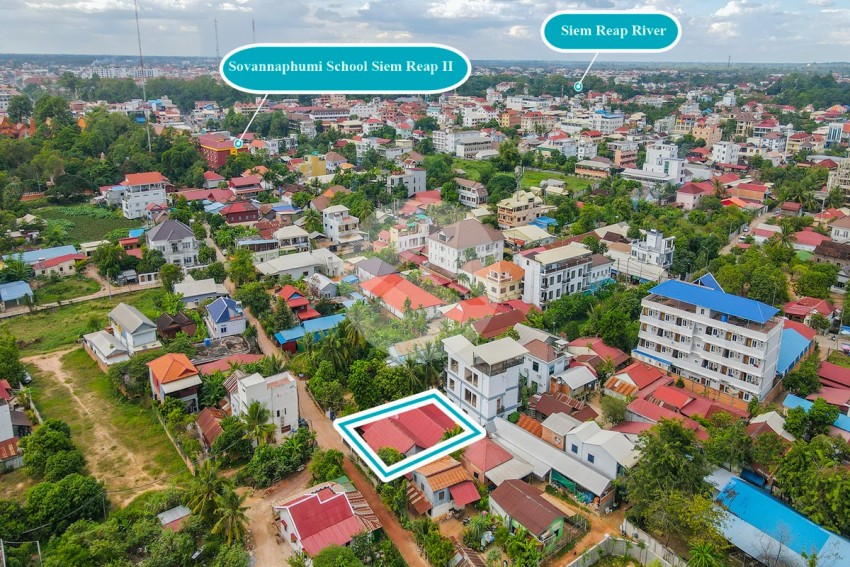 398 Sqm Residential Land For Sale - Wat Bo, Siem Reap