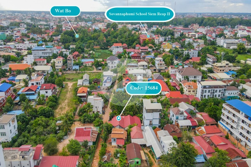 398 Sqm Residential Land For Sale - Wat Bo, Siem Reap