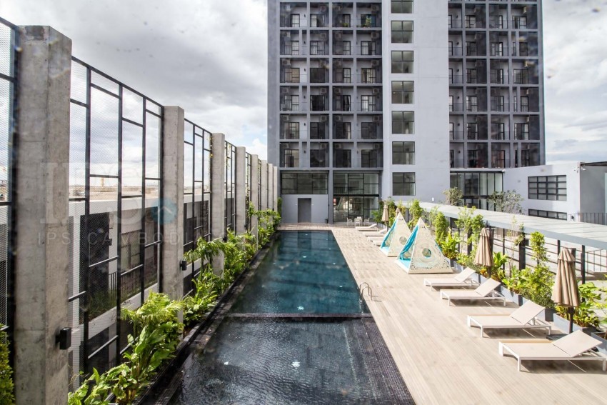 18th Floor 3 Bedroom Penthouse With Private Garden For Sale - Urban Loft, Phnom Penh