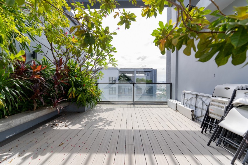 18th Floor 3 Bedroom Penthouse With Private Garden For Sale - Urban Loft, Phnom Penh