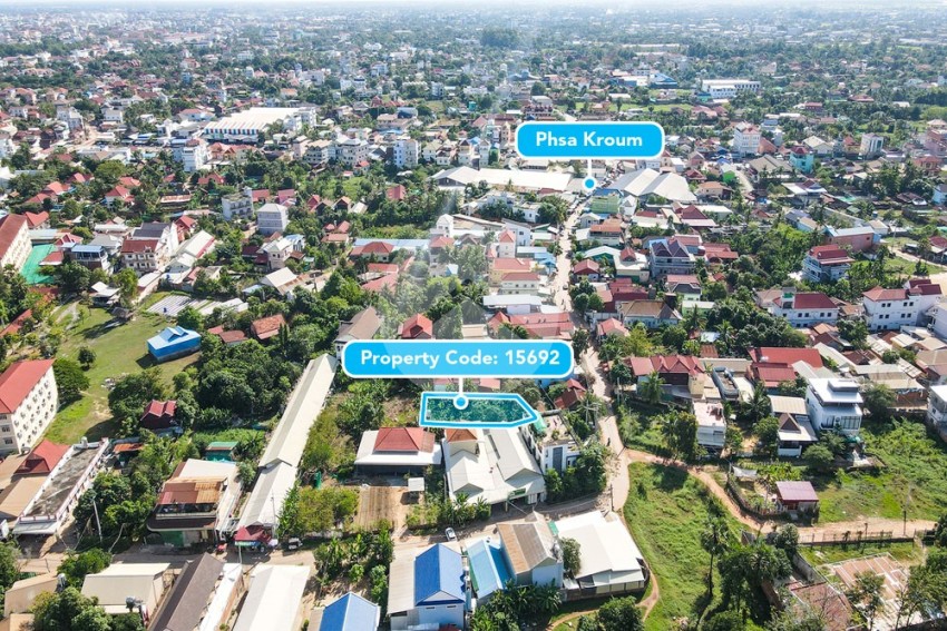 605 Sqm Residential Land For Sale - Svay Dangkum, Siem Reap