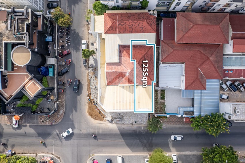 125 Sqm Retail Space For Rent - BKK1, Phnom Penh