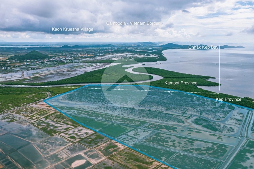 Prime Coastal Land For Sale - Kep Province