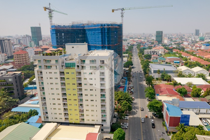 16th Floor 3 Bedroom Condo For Sale - Noblesse Residences, Toul Kork, Phnom Penh