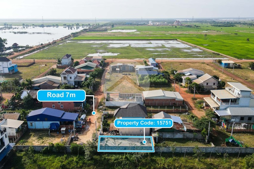 140 Sqm Residential Land For Sale - Chreav, Siem Reap