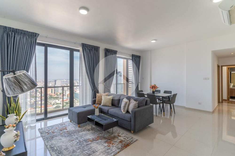 3 Bedroom Condo For Rent - Skyline, Veal Vong, Phnom Penh