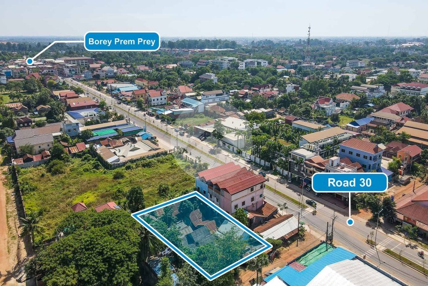 1000 Sqm Land For Sale - Kouk Chak, Siem Reap