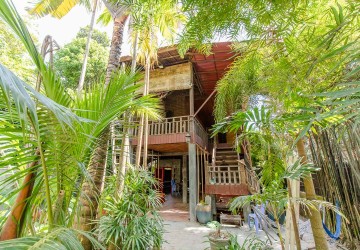 2 Bedroom Wooden House For Rent - Slor Kram, Siem Reap thumbnail