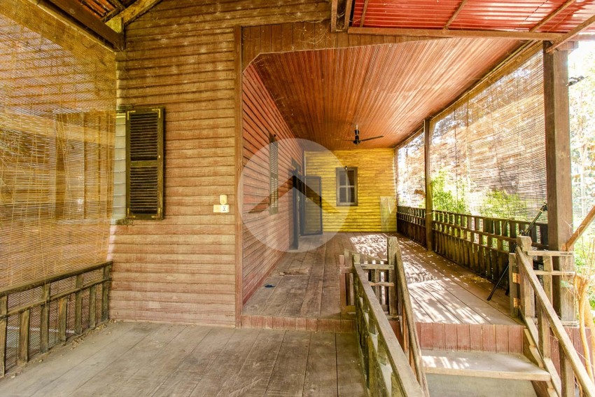 2 Bedroom Wooden House For Rent - Slor Kram, Siem Reap