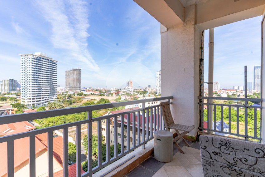 6th Floor 2 Bedroom Condo For Sale - Mekong View Tower 1, Chroy Changvar, Phnom Penh