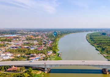 3,853 Sqm River Front Land For Sale - Kampong Svay, Kandal thumbnail