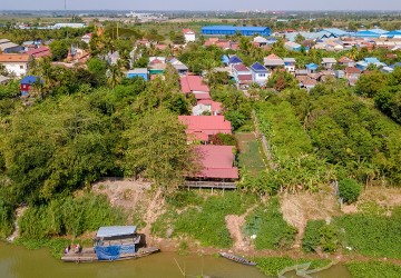 3,853 Sqm River Front Land For Sale - Kampong Svay, Kandal thumbnail