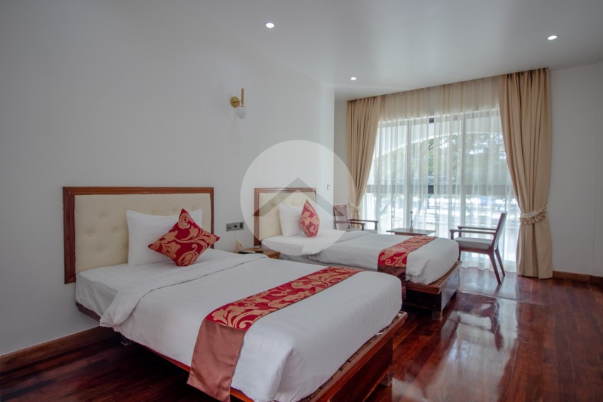 20 Bedroom Hotel For Rent - Riverside, Slor Kram,  Siem Reap