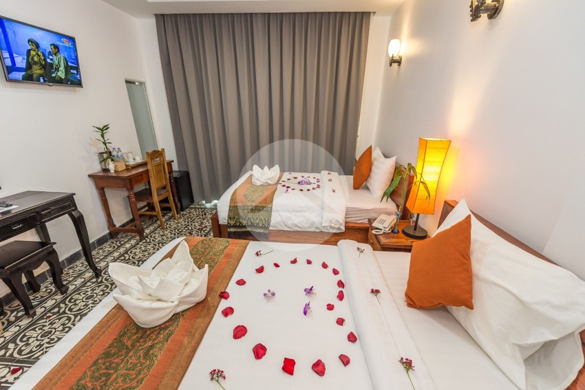 11 Bedroom Boutique Hotel For Rent - Night Market Area, Siem Reap