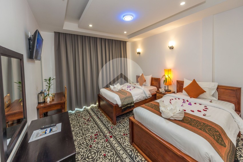 11 Bedroom Boutique Hotel For Rent - Night Market Area, Siem Reap