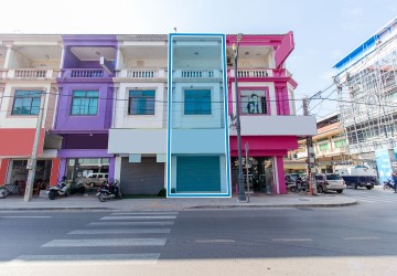 3 Bedroom Commercial Shophouse For Rent -  Svay Dangkum, Siem Reap thumbnail