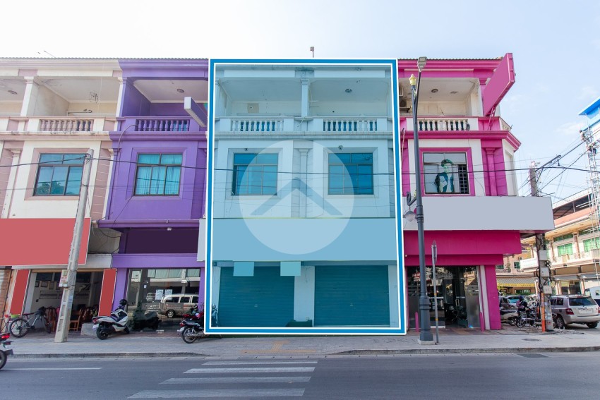 5 Bedroom Commercial Shophouse For Rent - Svay Dangkum, Krong Siem Reab