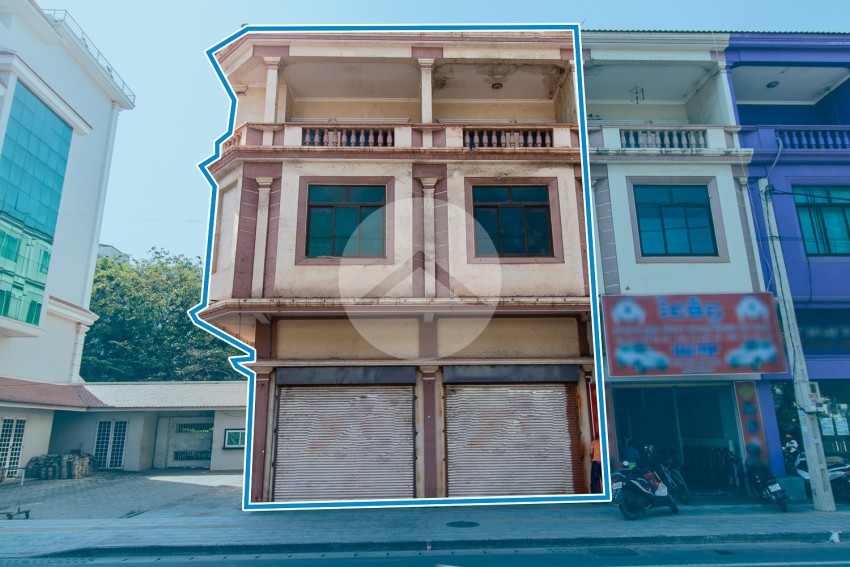 7 Bedroom Commercial Shophouse For Rent - Svay Dangkum, Siem Reap