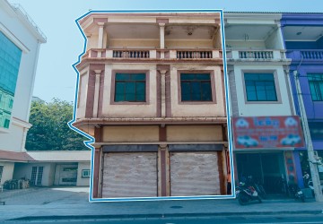 7 Bedroom Commercial Shophouse For Rent - Svay Dangkum, Siem Reap thumbnail