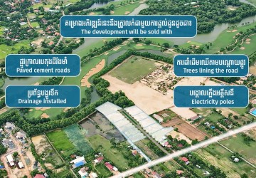 1899 Sqm Land For Sale - Next to Golf Course, Svay Dangkum, Siem Reap thumbnail