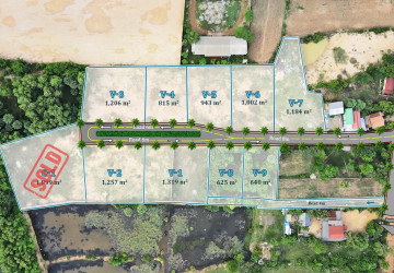 815 Sqm Land For Sale - Next to Golf Course, Svay Dangkum, Siem Reap thumbnail