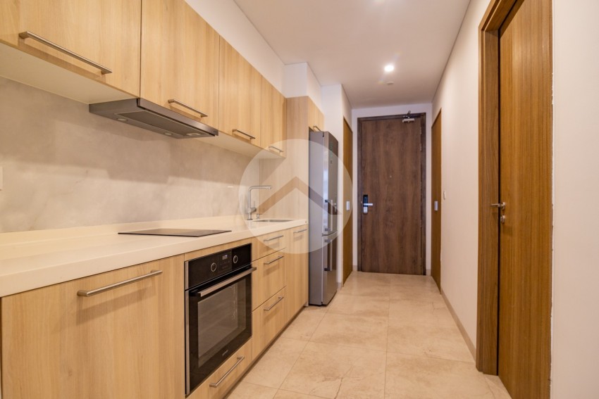 50 Sqm Studio For Rent - Embassy Residences, Tonle Bassac, Phnom Penh