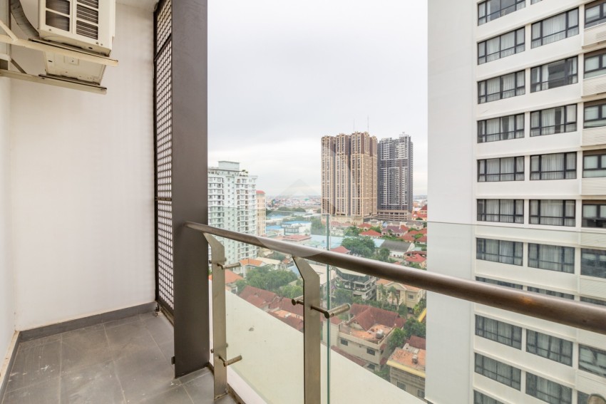 50 Sqm Studio For Rent - Embassy Residences, Tonle Bassac, Phnom Penh