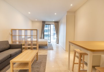 50 Sqm Studio For Rent - Embassy Residences, Tonle Bassac, Phnom Penh thumbnail