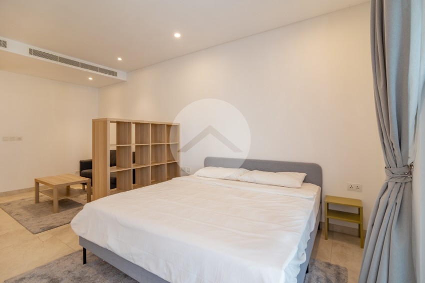 50 Sqm Studio For Rent - Embassy Residences, Tonle Bassac, Phnom Penh
